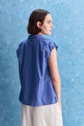 CAMISA GLORY Blanco/Azul