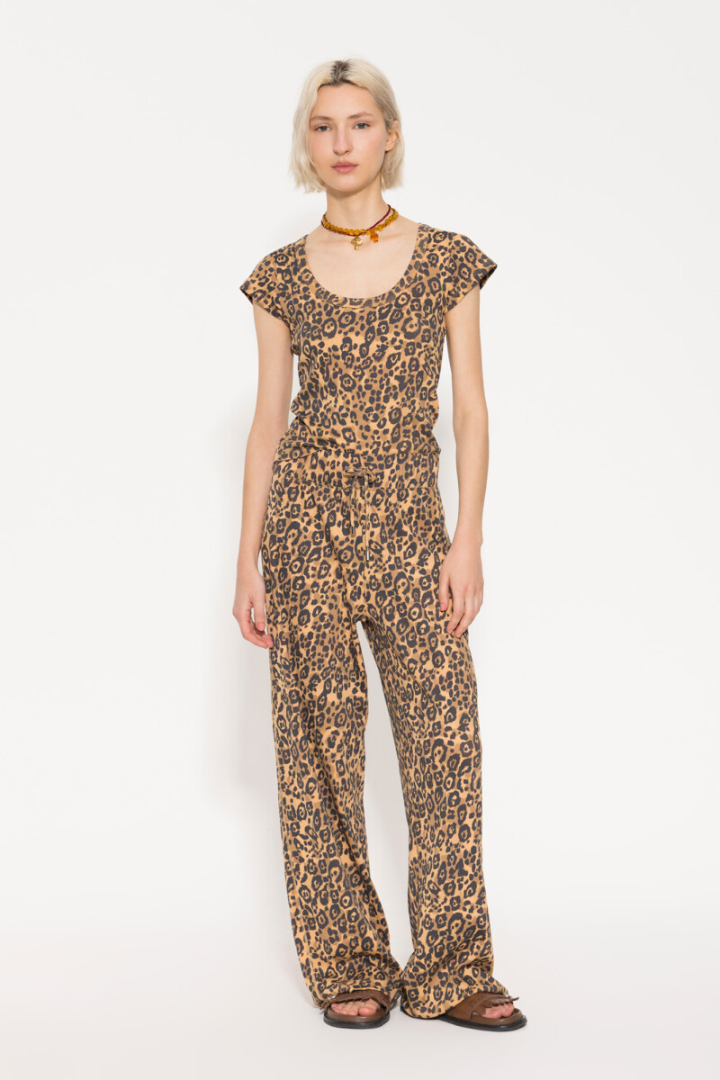 REMERA FINI Leopardo