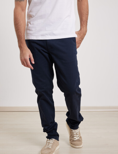 080422 PANTALÓN SPORT S/PINZAS HARRY Azul Oscuro