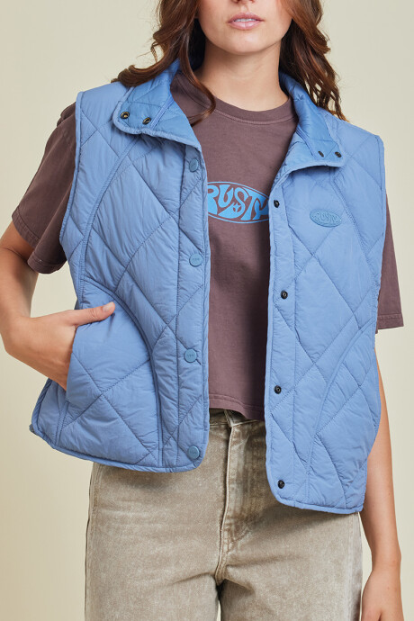 CHALECO JIZU RUSTY Celeste