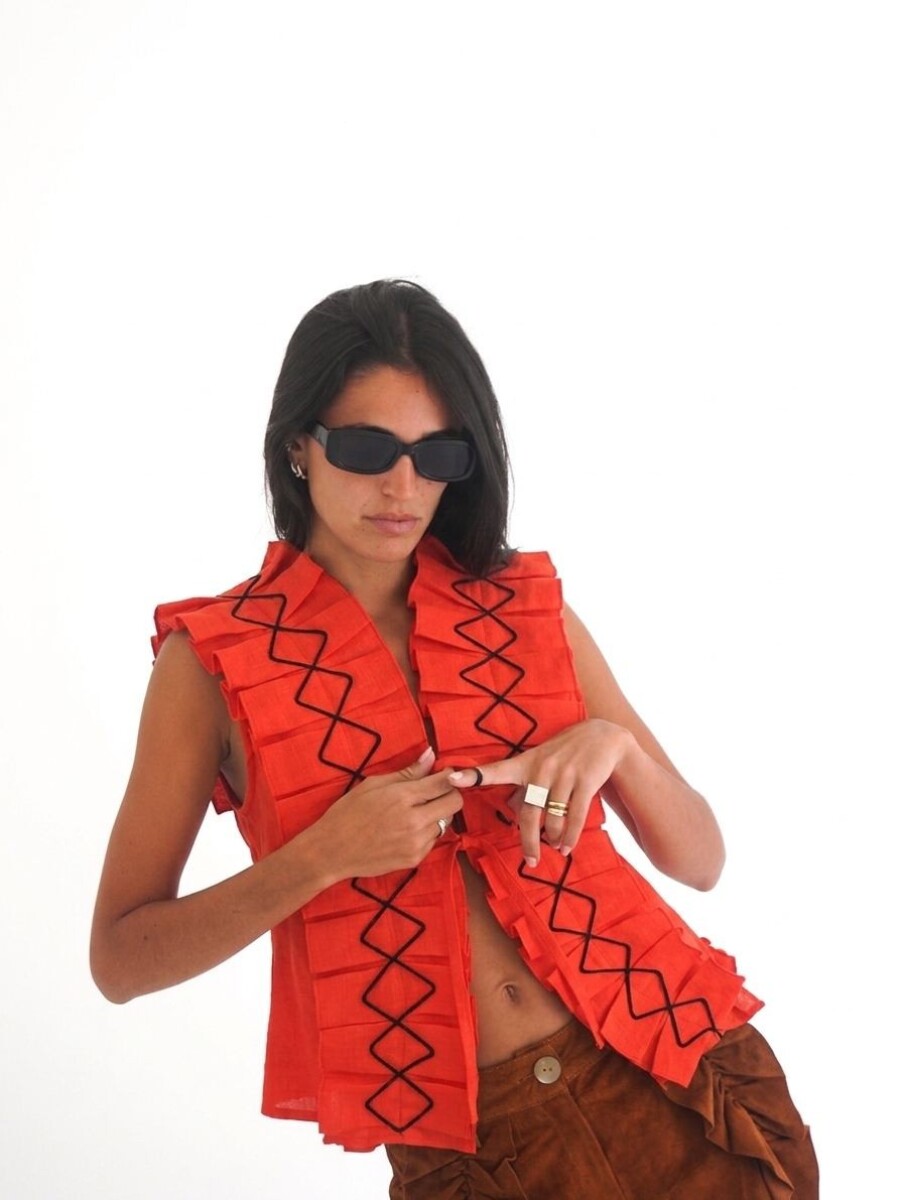 Dancing Queen top - Rojo 