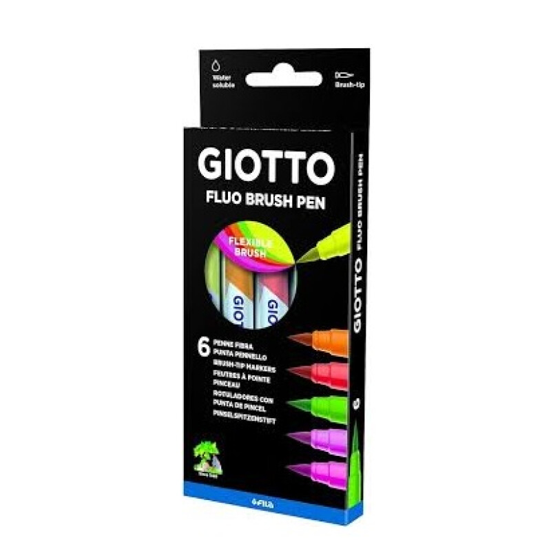 Giotto Turbo Soft Brush Pens Giotto Turbo Soft Brush Pens