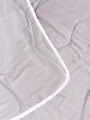 CUBRE CAMA LISO 1 PLAZA 150 x 230CM GRIS CLARO