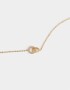 Cadena Corta con Dije Premium Gold Cortos - Dorado