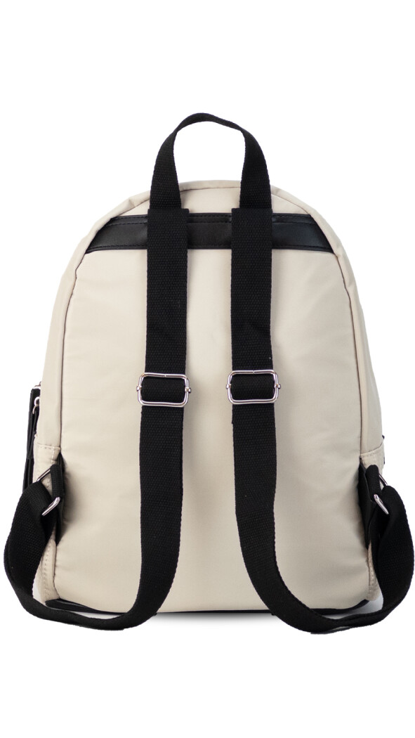 MOCHILA MIGUELINA MANTECA