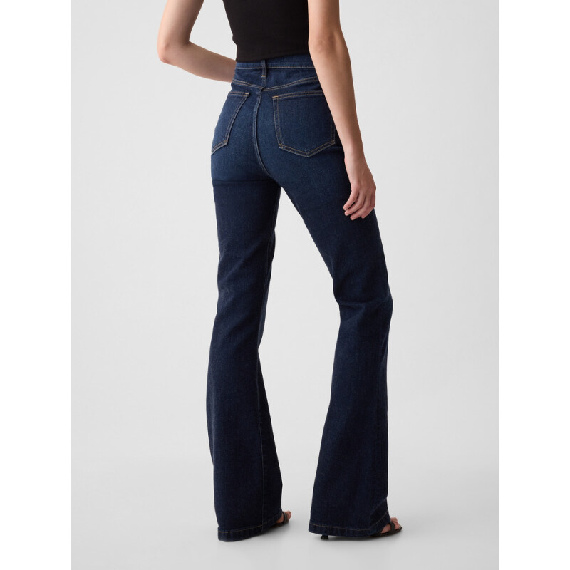 70S FLARE HR DK HOLZER DARK WASH
