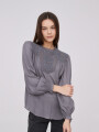 Blusa Anjelika Gris Topo