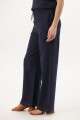 PANTALON LINO ART AZUL