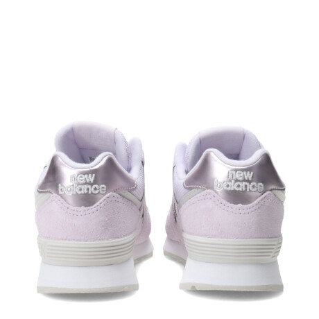 Championes de Niños New Balance 574 Lila - Plata