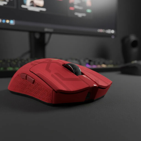 Mouse Fantech One Piece Luffy Zoro Gears Wg13a ROJO