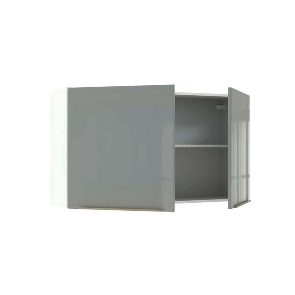 AEREO 120 CM MDP-Y-VIDRIO BLANCO LUX