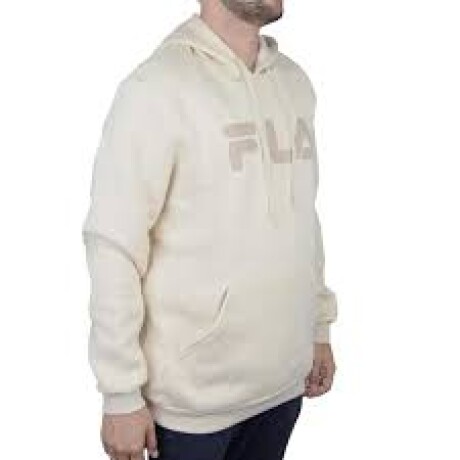 Canguro Fila Moda Hombre Comfort Letter Crema S/C