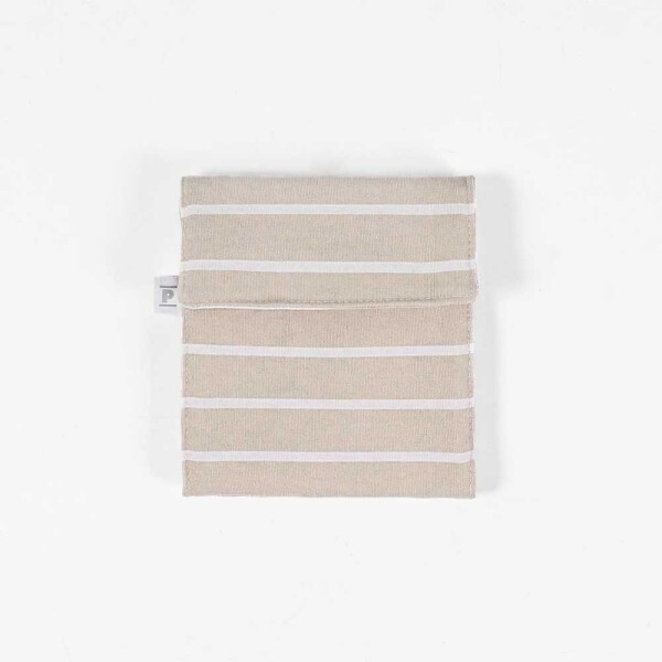 Necessaire Intimo Rayas Beige