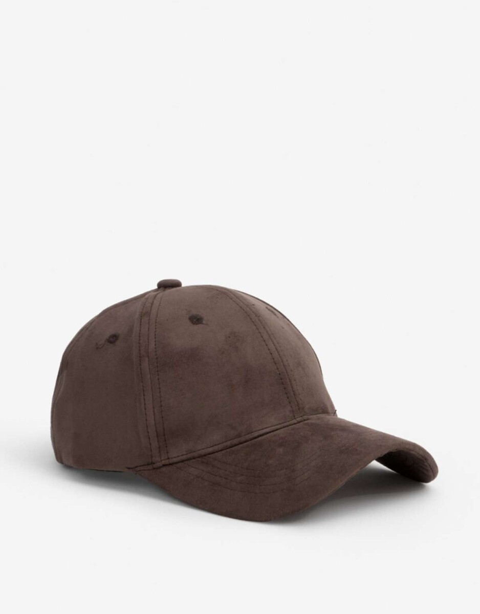 Gorra De Gamuza Chocolate - Marron Chocolate 