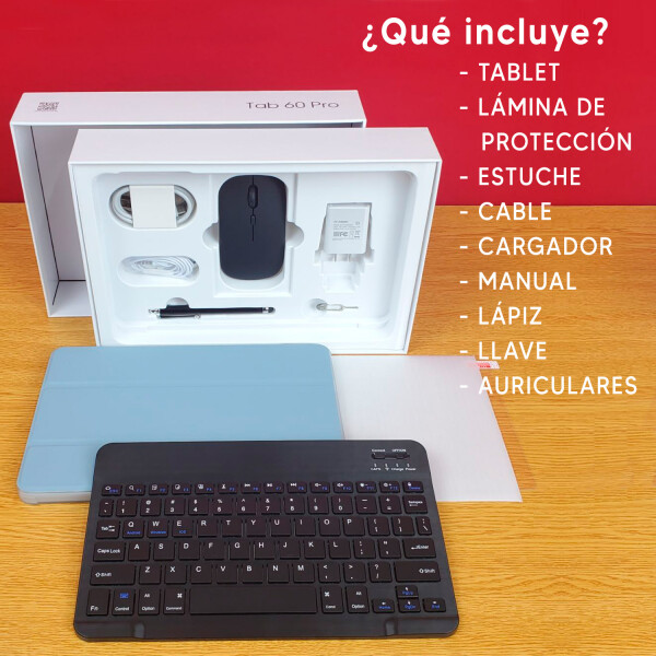 Tablet Blackview Tab 60 Pro Bundle De 10.1" 8+16gb Lte AZUL
