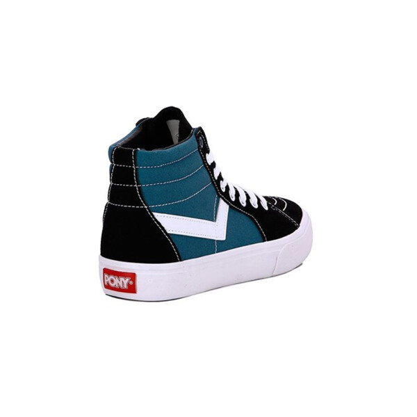 CASUAL KIDS SKATE - PONY AZUL/NEGRO