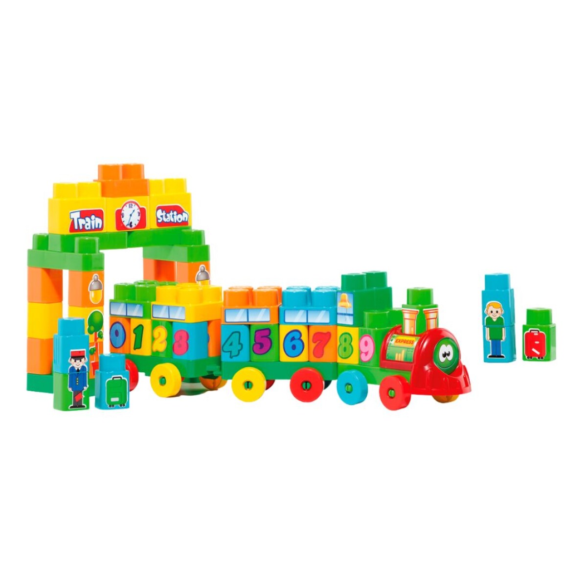 Tren Didáctico 70 Piezas Blocks Baby Land - 001 
