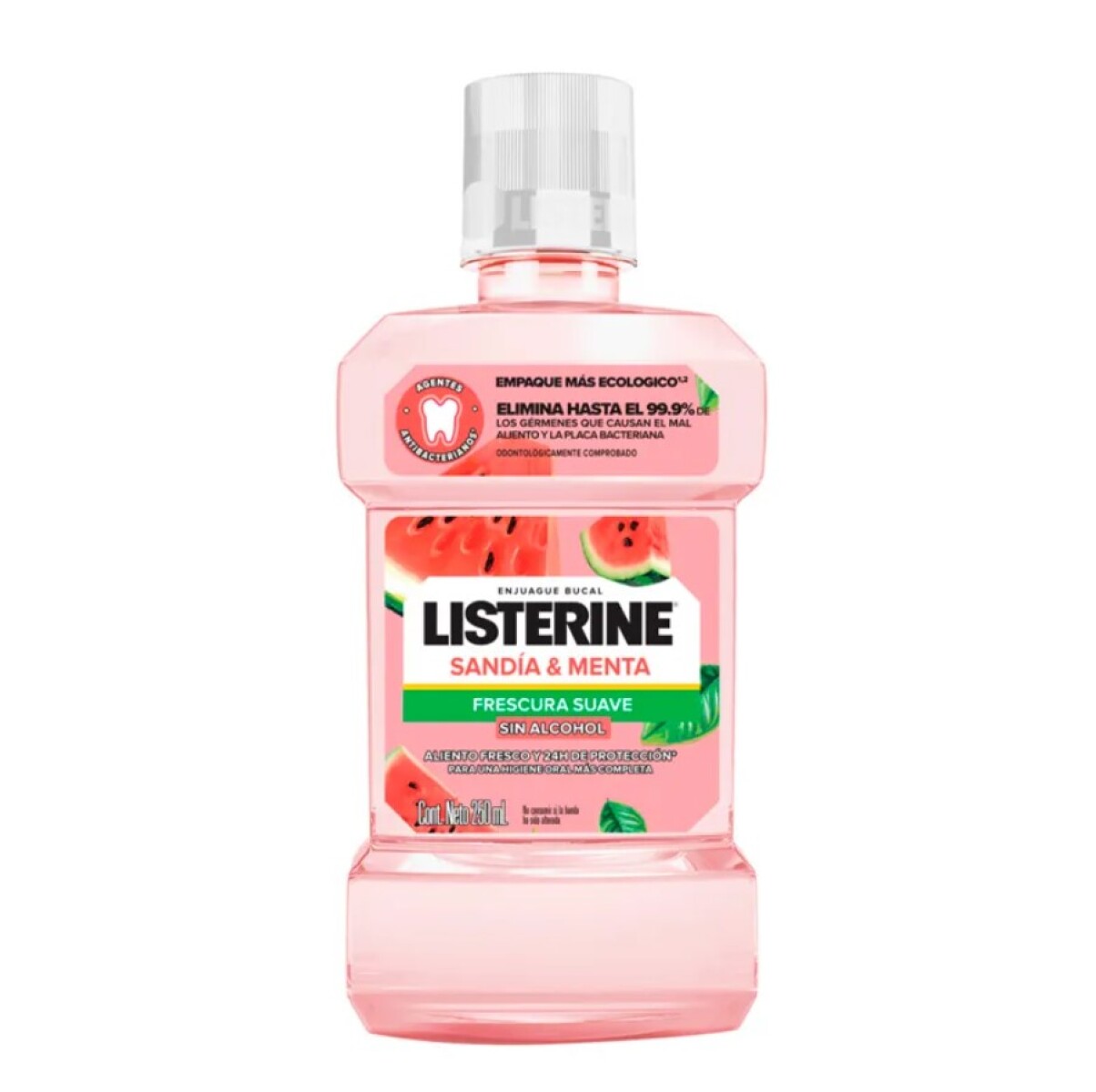 LISTERINE S/ ALCOH SANDIA Y MENTA X250ML 
