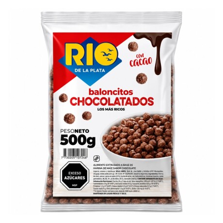 CEREAL RIO DE LA PLATA 500G BOLITA CHOCOLATE CEREAL RIO DE LA PLATA 500G BOLITA CHOCOLATE