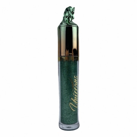 Delineador Liquido Glitter Unicornio Verde