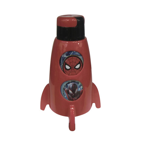 Botella con Forma de Cohete de Spiderman 320ml U