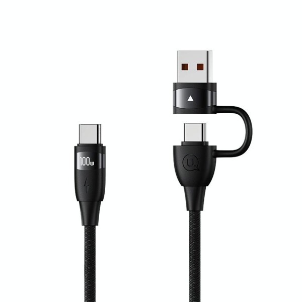 Cable De Datos Usb A Tipo C 100w Carga Usams 2m Calidad Cable De Datos Usb A Tipo C 100w Carga Usams 2m Calidad