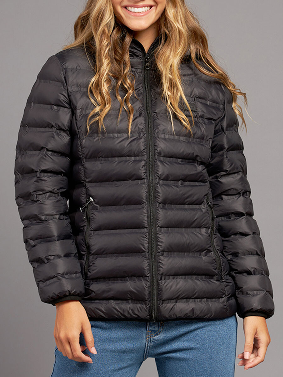 CAMPERA FEYU RUSTY - Negro 