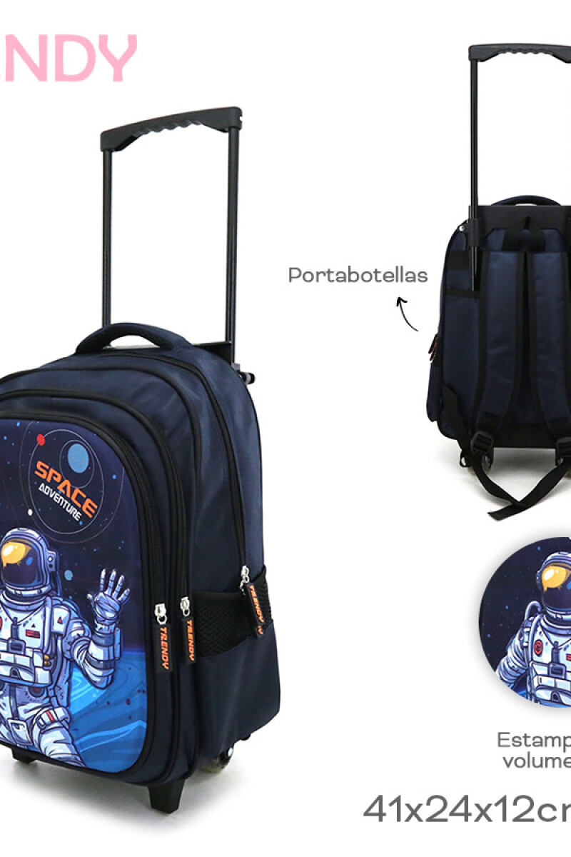 Mochila escolar carro 3D astronauta Mochila escolar carro 3D astronauta