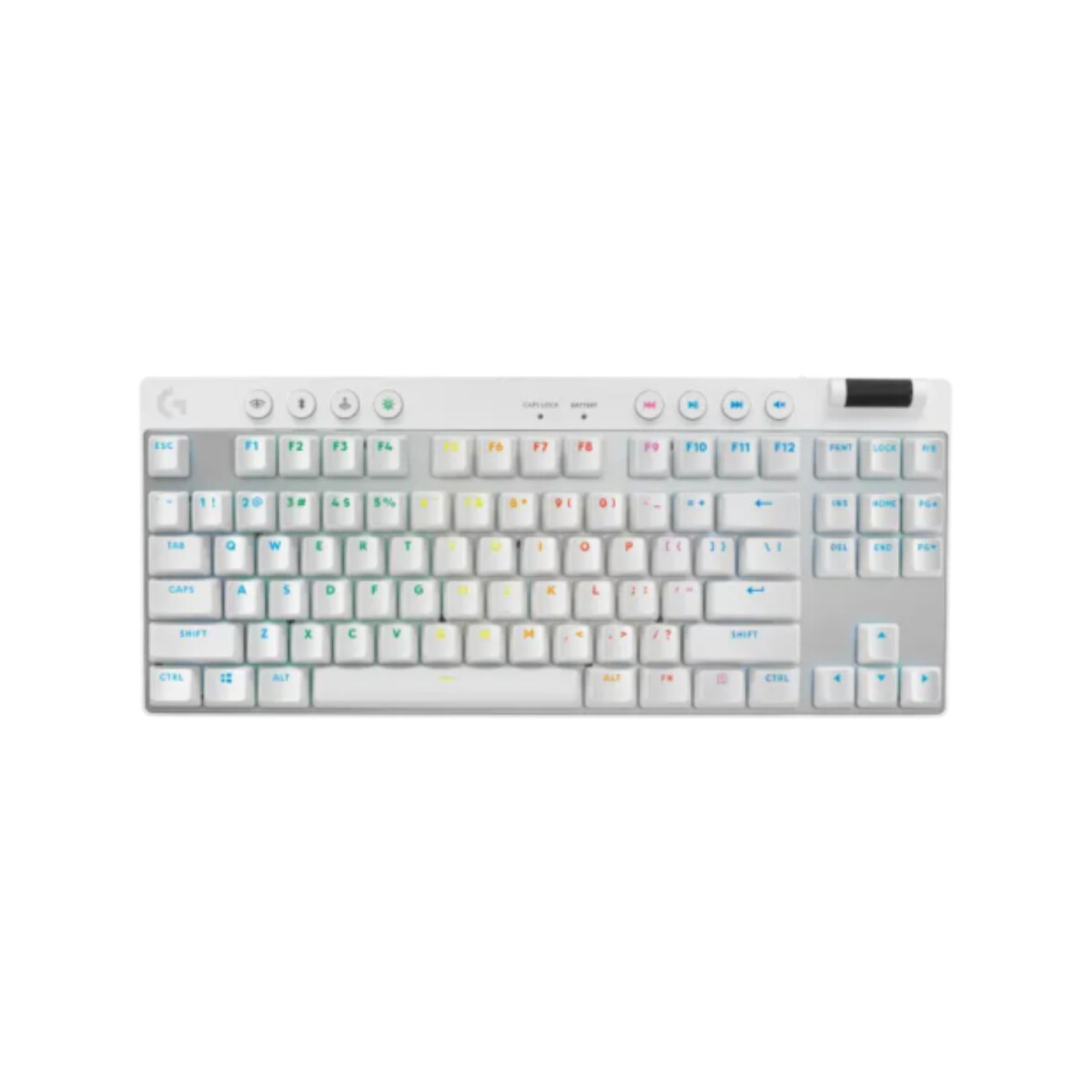 Teclado Logitech Pro X Gaming - Blanco 