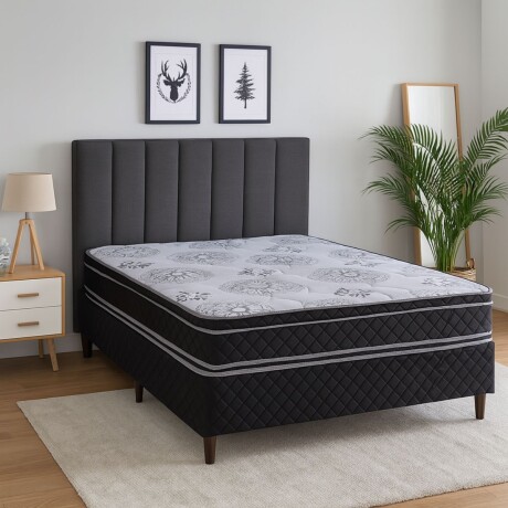 Sommier 2 Plazas Maxx firme 138x188x20 cm S/C