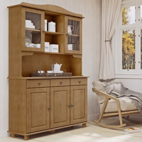 Cristalero 3+2 Puertas + 3 Cajones Freijó 8925FN Cristalero 3+2 Puertas + 3 Cajones Freijó 8925FN