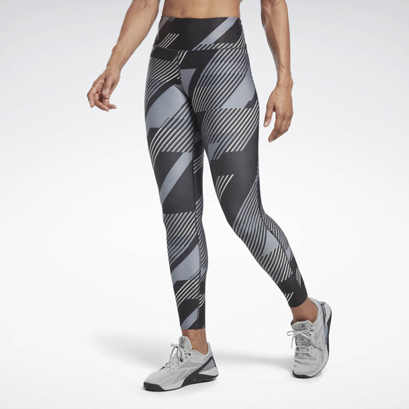 Wor Train Aop Tight - Mujer Black