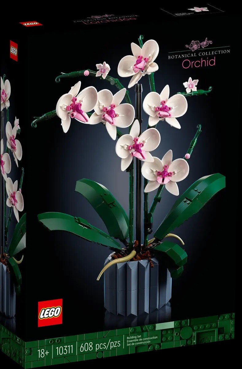 Orquídeas colección Lego botánica 