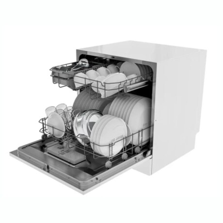 Lavavajillas MIDEA MDWTT0802GW 1620W Capacidad 8C - Blanco Lavavajillas MIDEA MDWTT0802GW 1620W Capacidad 8C - Blanco