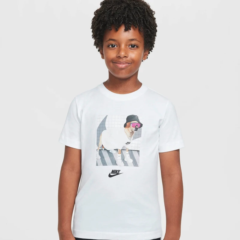 Remera Nike Sportswear Tee Adapt Unisex Blanco