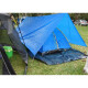 Lona impermeable premium 4x3 mts uv Reforzada AZUL