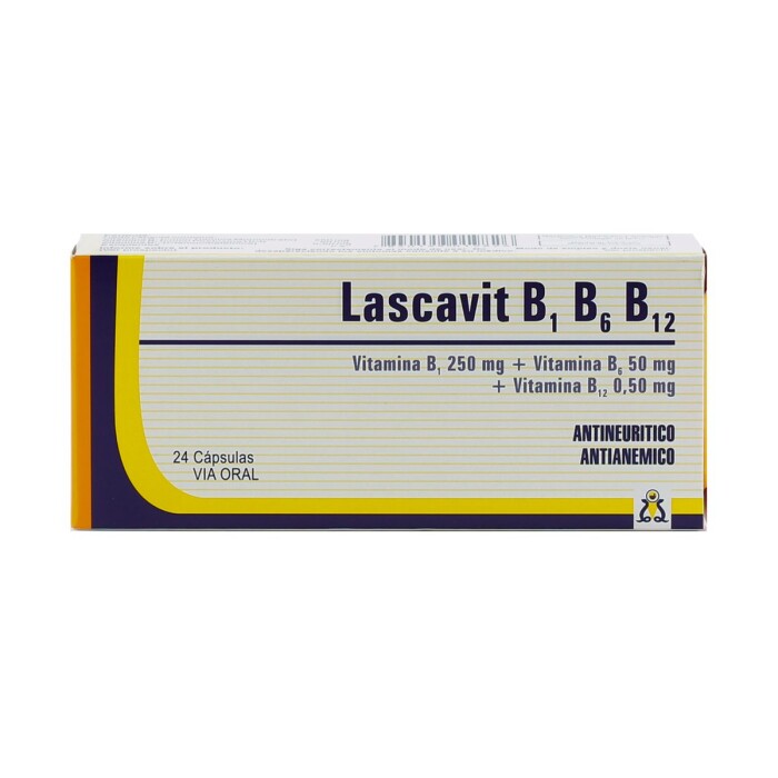 LASCAVIT B1B6B12 CJ X 24 CAPSULAS única