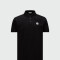 Moncler - Remera polo confeccionada en piqué de algodón Negro