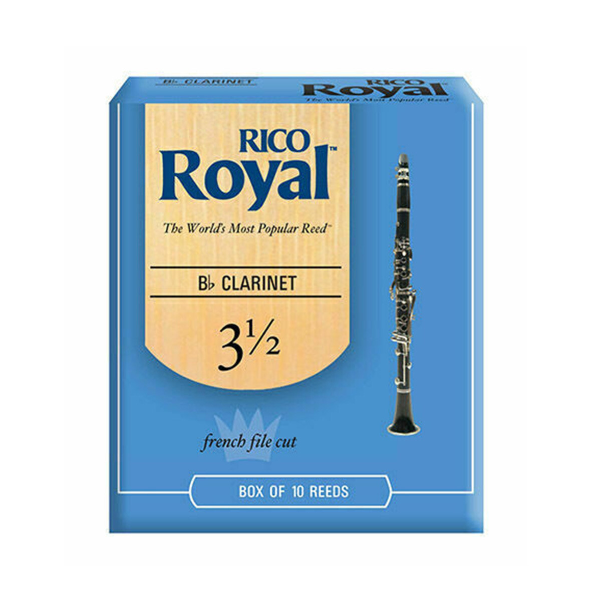 Caña Clarinete Daddario Royal 3.5 P/ Unidad 