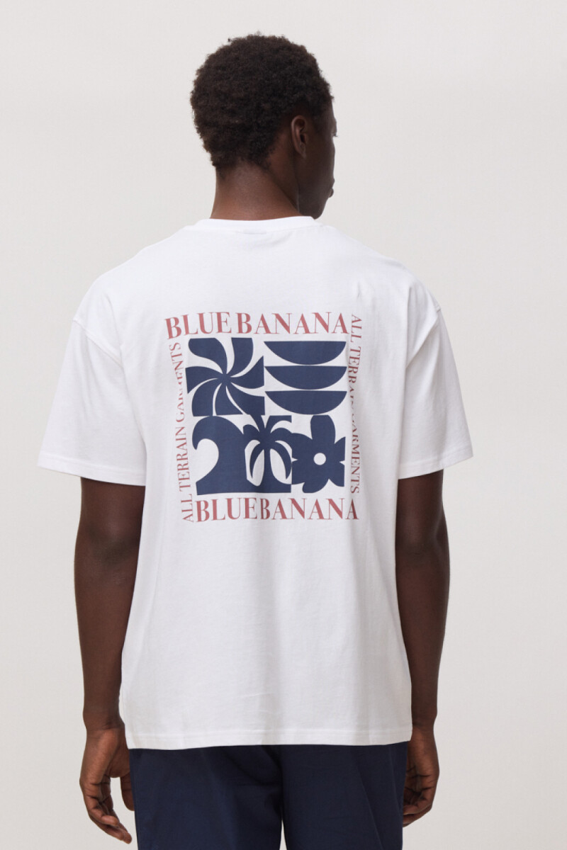 Camiseta Glance White