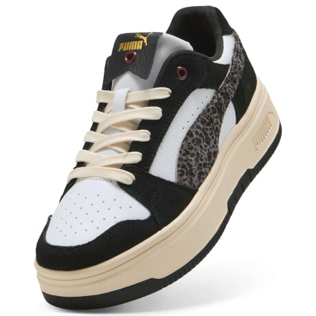 Championes Rebound Femme Bajo Animal Flair de Mujer Blanco