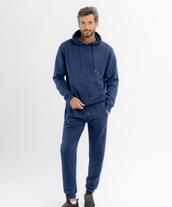 Canguro felpa Liam azul marino