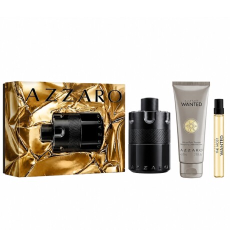 Cofre Azzaro Perfume The Most Wanted Intense EDP 100ml + Shampoo 75ml + Travel Size 10ml Cofre Azzaro Perfume The Most Wanted Intense EDP 100ml + Shampoo 75ml + Travel Size 10ml