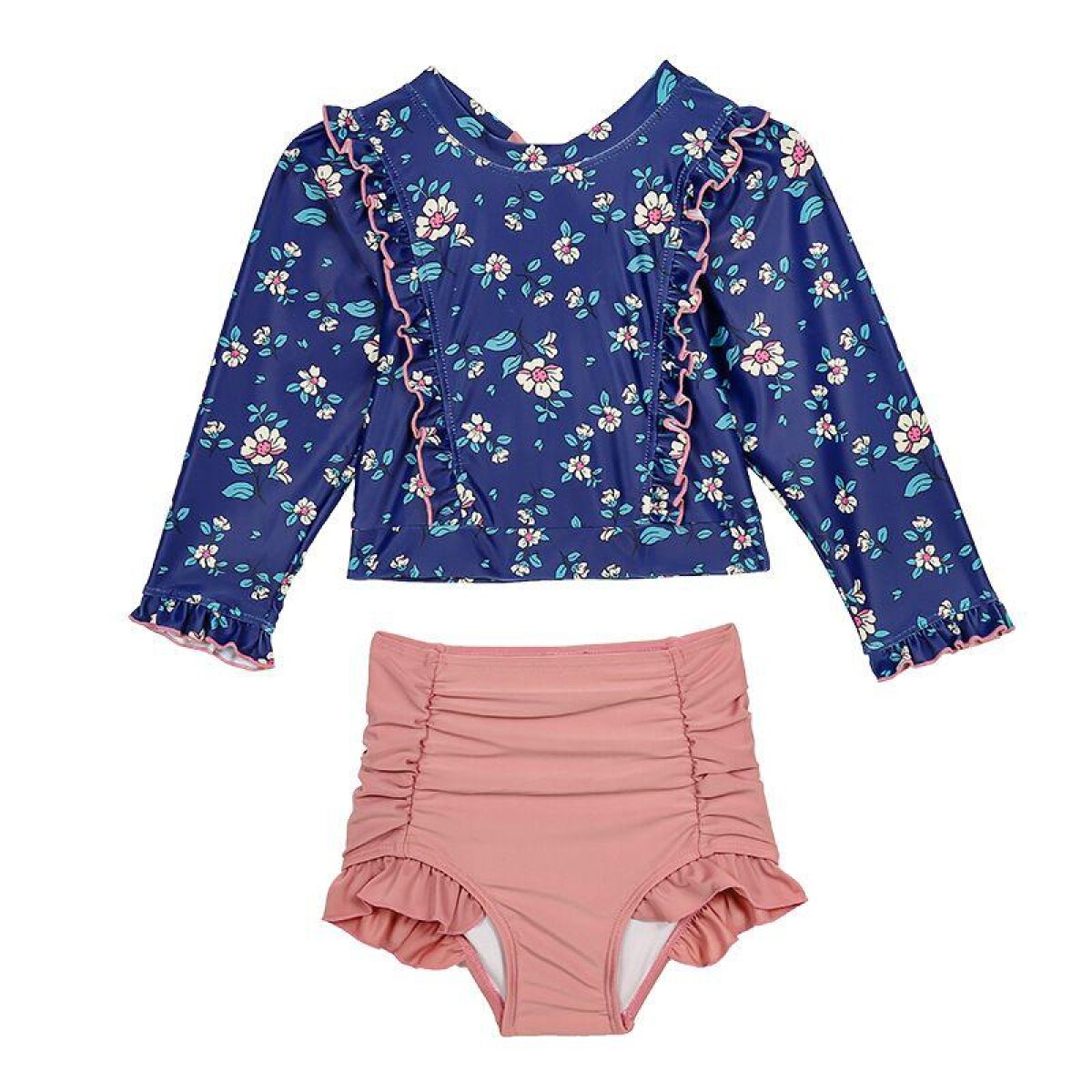 Traje de baño Remera y bombacha (UV UPF 50+) 