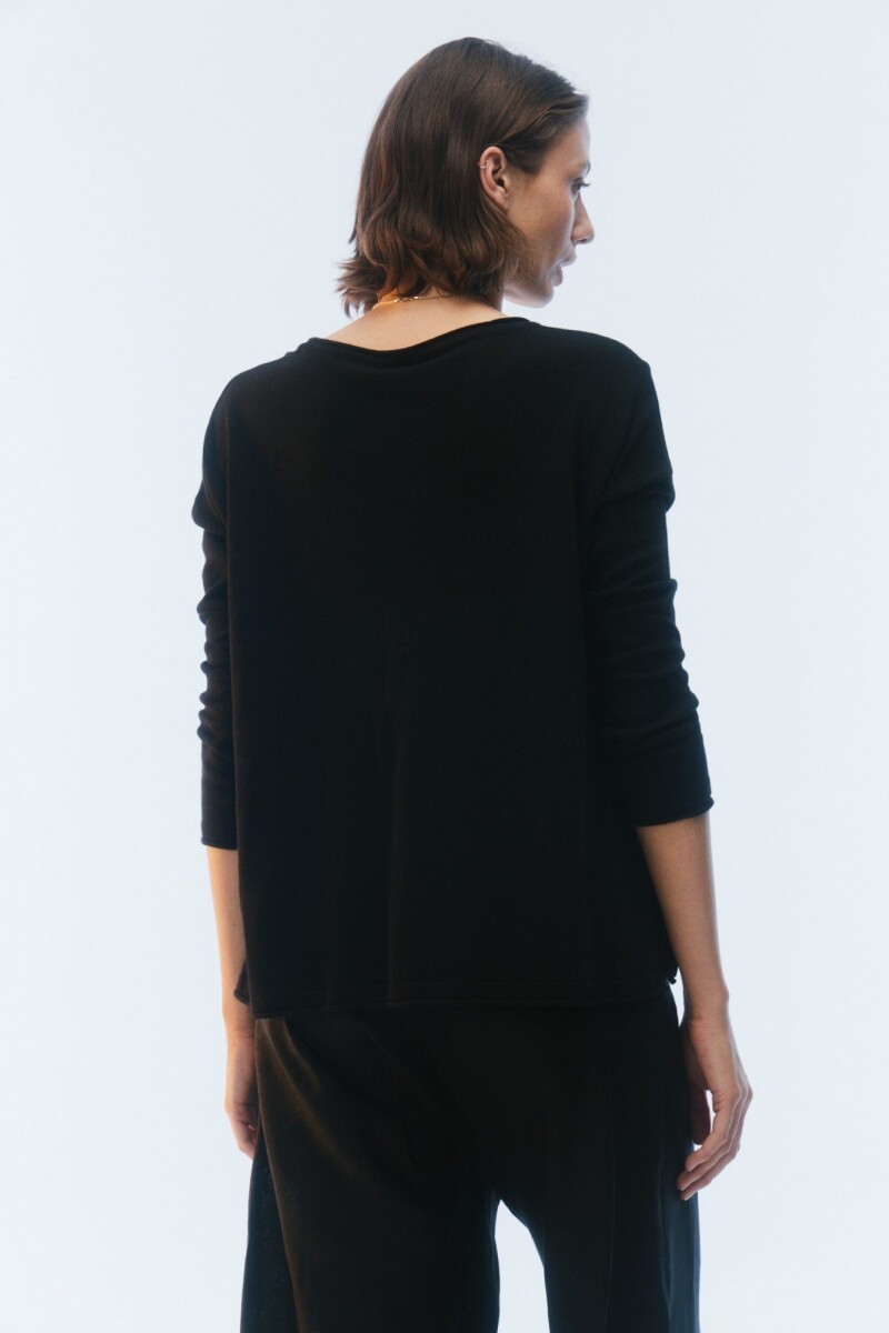 REMERA ALICE Negro