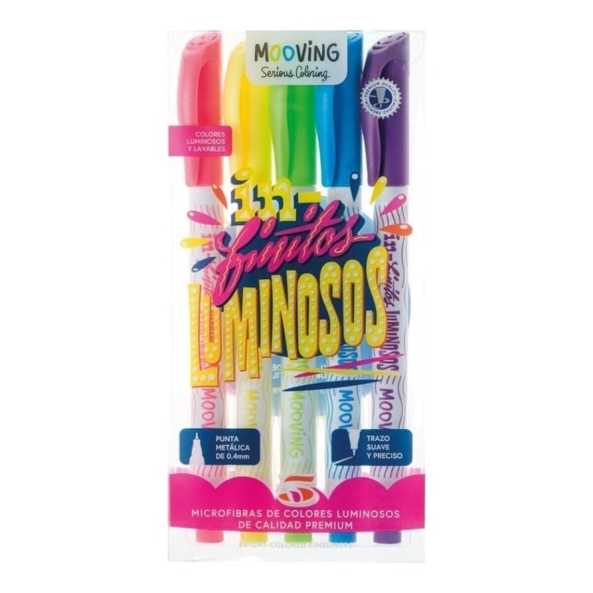 Microfibras Luminosas Mooving x5 