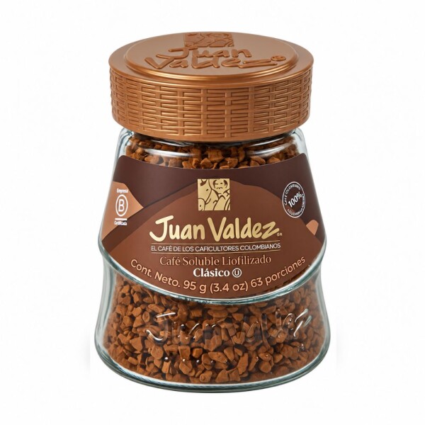 Juan Valdez Soluble Liofilizado 95g Juan Valdez Soluble Liofilizado 95g