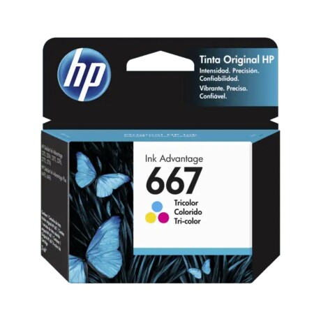 Cartucho HP 667 Deskjet 3YM78AL Tricolor Cartucho HP 667 Deskjet 3YM78AL Tricolor