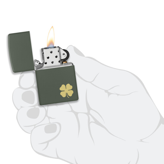 Encendedor ZIPPO 49796 C/Diseño Verde 0