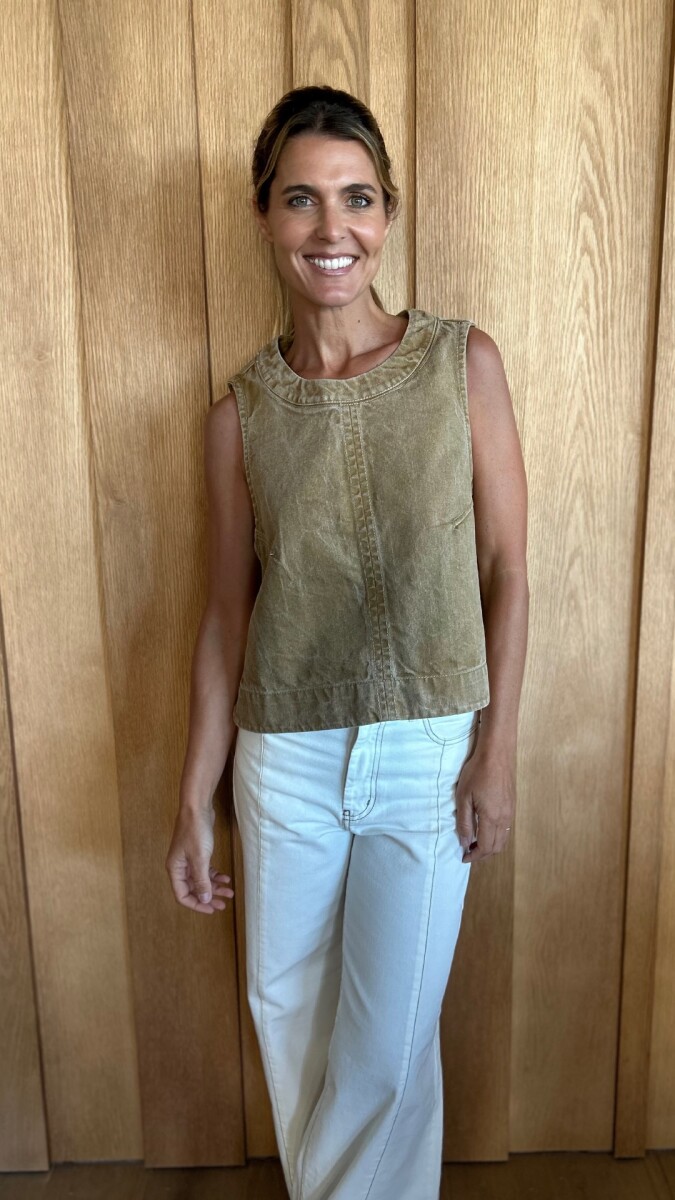 Chaleco Cadaqués - Denim Cepia 